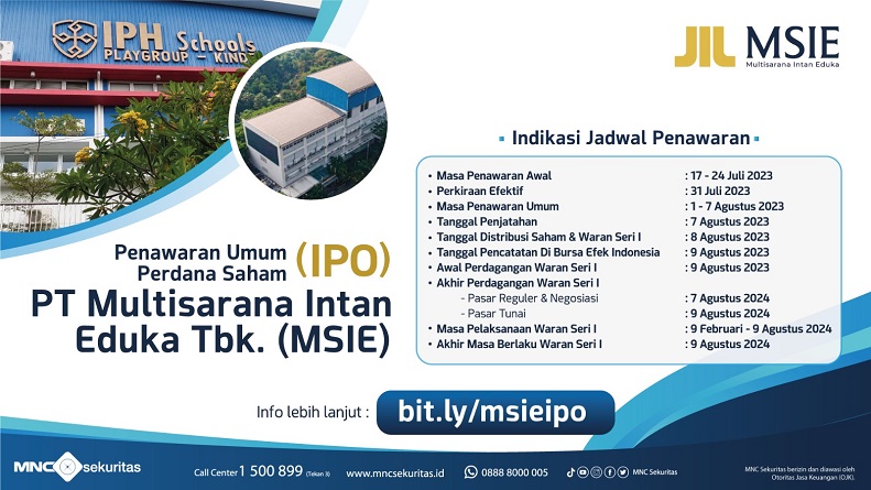 ESG-Flavoured Investment dalam IPO Multisarana Intan Eduka (MSIE)