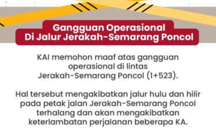 KA Brantas Tabrak Truk Tronton hingga Terbakar, KAI: Tidak Ada Penumpang Terluka