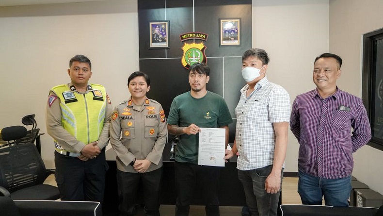 Atlet MMA Rudy Golden Boy Sepakat Damai dengan Pengendara Arogan di Tangerang
