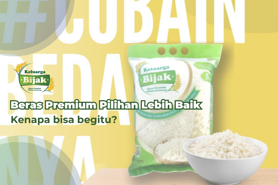Beras Premium Lebih Baik dari Beras Medium, Mengapa?