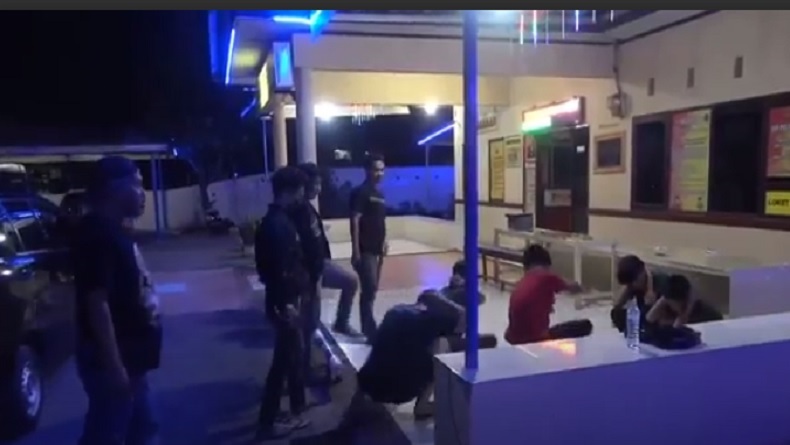 5 Anggota Geng Motor Panah Petugas Kebersihan di Makassar Ditangkap