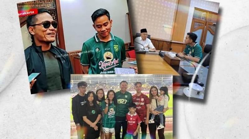 Gibran Pakai Jersey Persebaya saat Temui Gus Miftah, Begini Respons Suporter Bonek Mania