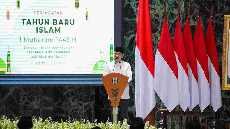Tahun Baru Islam 1445 H, Pj Gubernur Heru Tekad Hijrahkan Jakarta Jadi Kota Lebih Baik