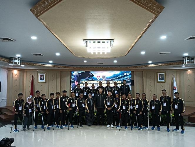 Timnas Amputasi Indonesia Ikut Kejuaraan ACCAF di Malaysia, Incar Juara