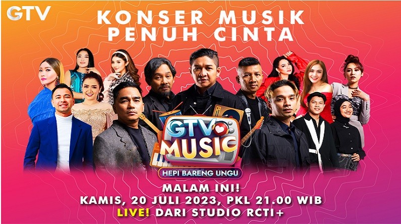 Malam Ini! Ikut Melayang Bareng Ungu dan Artis Lainnya di Konser Musik Penuh Cinta, GTV Love Music!
