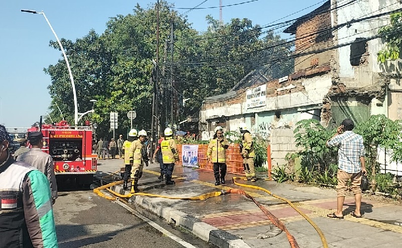 Kebakaran Hari Ini: 2 Rumah di Tanjung Priok Ludes Diduga akibat Kebocoran Gas