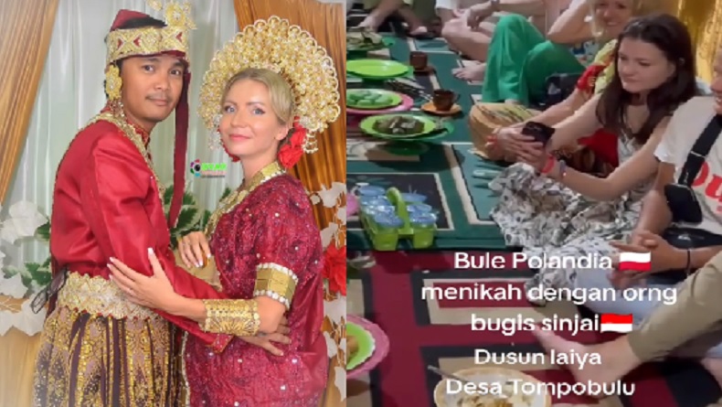 Viral Kisah Cinta Pria Sinjai Nikahi Gadis Polandia, Sang Istri Ternyata Mualaf