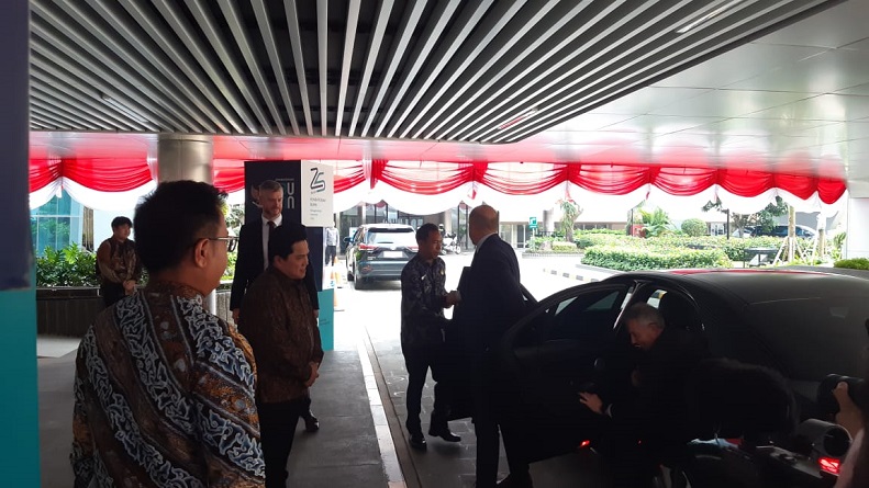 Erick Thohir Bertemu Tony Blair, Yakinkan Transformasi BUMN Berlanjut meski Ganti Presiden