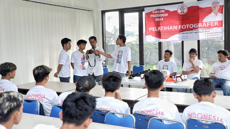 Anak Muda Garut Antusias Ikut Pelatihan Fotografi PMN Loyalis Ganjar Pranowo