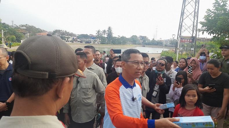 Penghijauan Jakarta, 240 Pohon Ditanam di Kawasan Waduk Kampung Rambutan 2 Jaktim