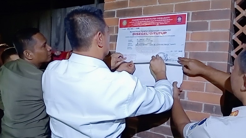 Usai Tutup Galangan Kapal, Pemkab Indramayu Segel Bisnis Lain Milik Panji Gumilang