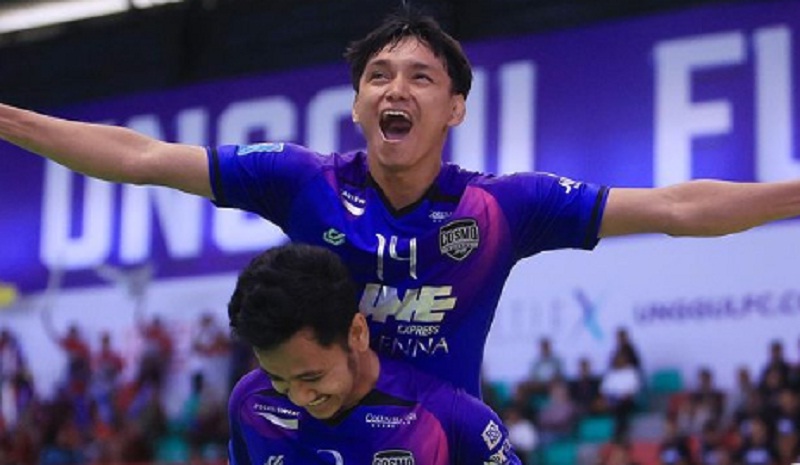 Hasil Liga Futsal Profesional: Cosmo JNE Taklukkan Halus FC