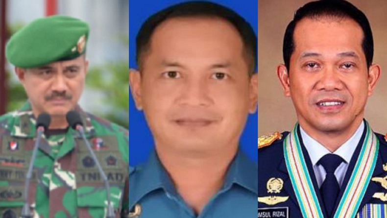 Selamat! Tiga Jenderal TNI Matra Darat, Laut dan Udara Promosi Bintang 3