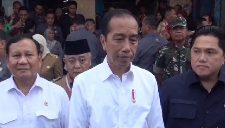 Presiden Jokowi Cek Bahan Pangan di Pasar Bululawang: Harga di Sini Sangat Bagus