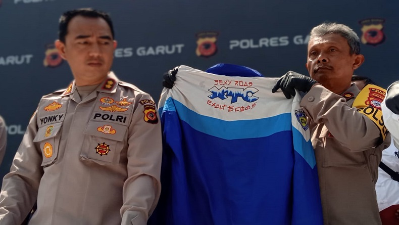 Anggota Geng Motor di Garut Serang Secara Acak, 1 Orang Luka Dibacok Pakai Golok