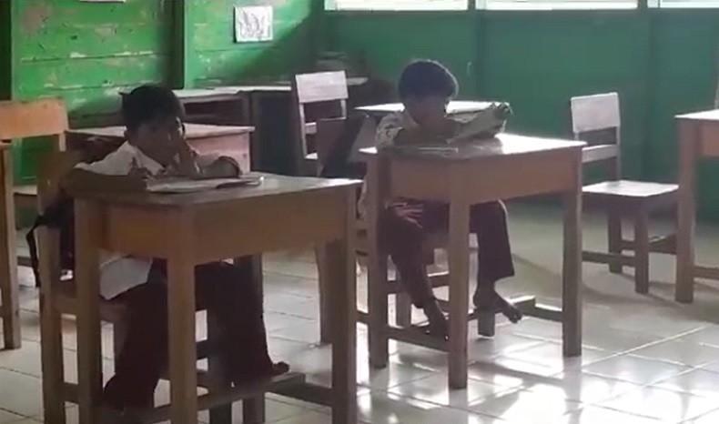 Minim Peminat, SDN Murung di Banjar Hanya Dapat 2 Siswa Baru