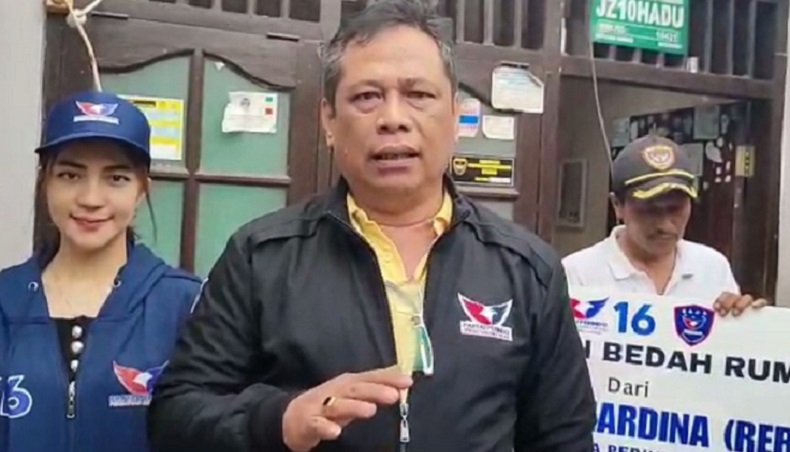 Bacaleg Sri Hardina Bedah Rumah di Kampung Lio, Ketua DPD Perindo Depok: Ikuti Jejak Pak Hary Tanoe