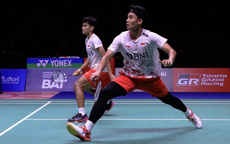 Hasil Japan Open 2023: Bagas/Fikri Kerja Keras Singkirkan Duo Malaysia 