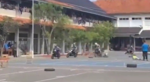 Viral Sekolah di Majalengka Sediakan Ekskul Balap Motor, Netizen: Bagus daripada Balapan Liar