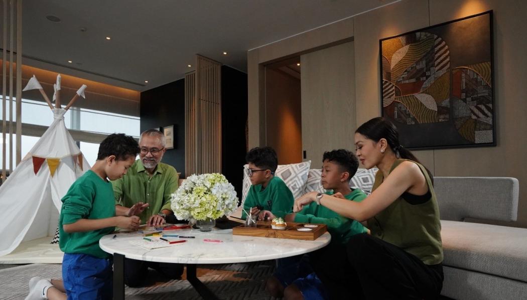 Staycation di Park Hyatt Jakarta, Lukman Sardi: Kids Friendly dan Menyenangkan