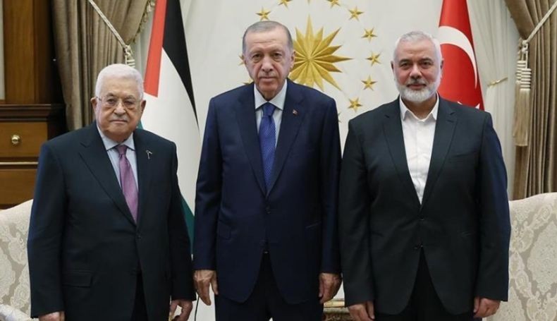 Erdogan Undang Presiden Palestina dan Pemimpin Hamas, Ada Apa?