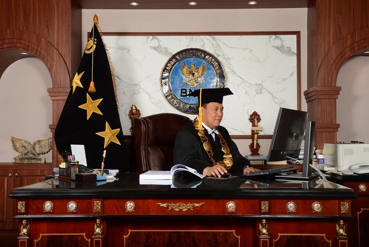 Aktif di Dunia Pendidikan, Kepala BNN RI Dikukuhkan sebagai Guru Besar Tetap