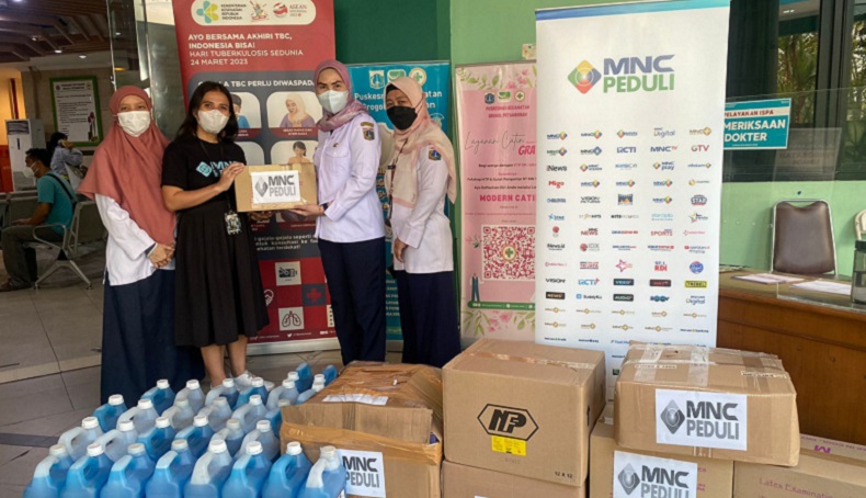MNC Peduli Salurkan Bantuan Alkes ke Puskesmas Grogol Petamburan Jakbar