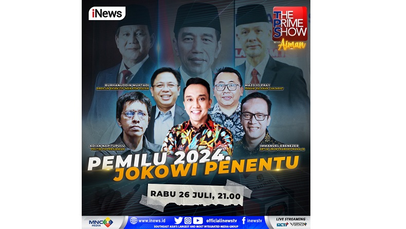 Jokowi, Penentu dalam Pemilu 2024: Memahami Kekuatan Persatuan, Selengkapnya Malam Ini, Eksklusif di The Prime Show with Aiman