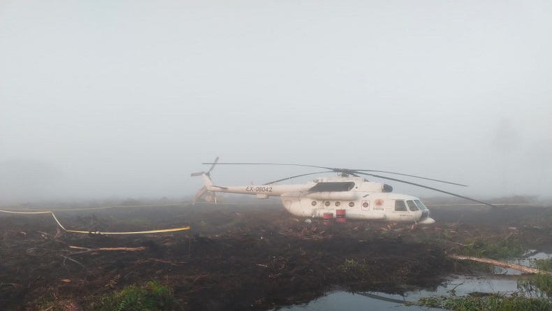 Penyebab Helikopter BNPB Mendarat Darurat di Kobar: Gangguan Vibration