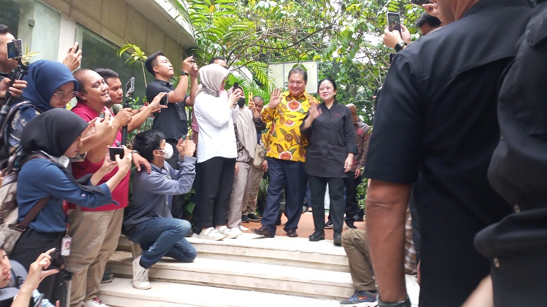 Airlangga Bertemu Puan, Sepakat Bentuk Tim Teknis terkait Pemilu 2024