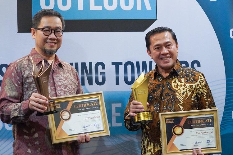 Pegadaian Raih Dua Penghargaan Sekaligus di Ajang CSR Outlook 2023