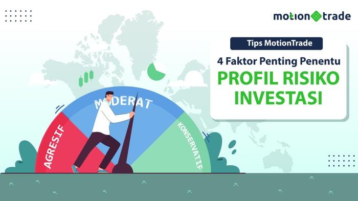 Tips MotionTrade: 4 Faktor Penting Penentu Profil Risiko Investasi, Cek di Sini!