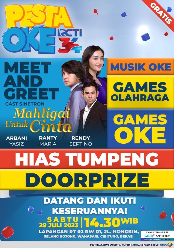 Pesta Oke RCTI34 Sambangi Bekasi, Yuk Ikut Keseruannya!