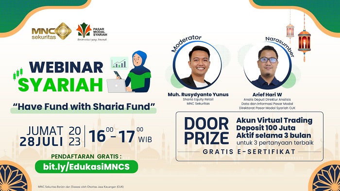 Apa Itu Reksa Dana Syariah? Belajar Bareng di Webinar MNC Sekuritas “Have Fund with Sharia Fund” Yuk!