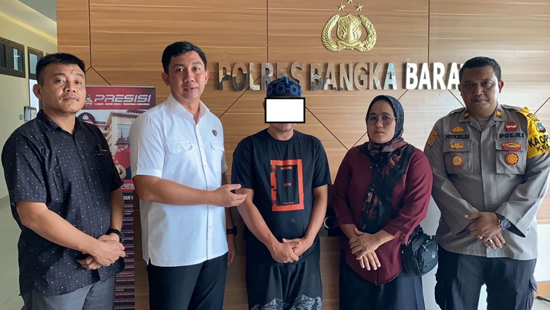 Usai Video Aksinya Viral di Medsos, Pencuri Puluhan Liter BBM di Bangka Ditangkap Polisi