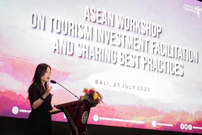 Wamenparekraf Angela Tanoesoedibjo Ajak Investor Kolaborasi Dorong Pariwisata RI