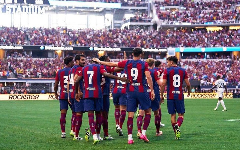 Hasil Uji Coba: Barcelona Bantai Real Madrid 3 Gol Tanpa Balas