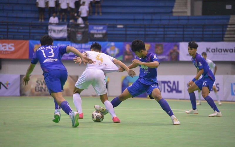 Hasil Liga Futsal Profesional 2022/2023: Bekuk JNE FC, Fafage Vamos Hindari Degradasi