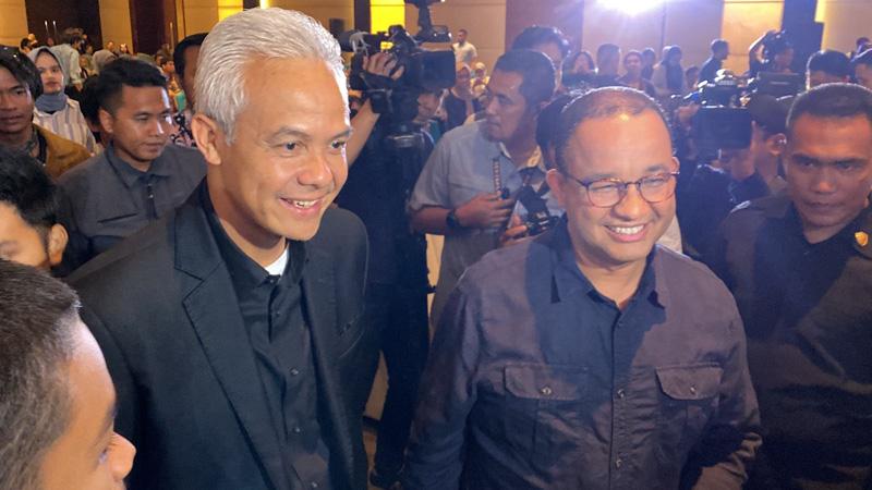 Momen Keakraban dengan Ganjar Pranowo, Anies Baswedan: Kita Teman Lama dari Zaman Kuliah