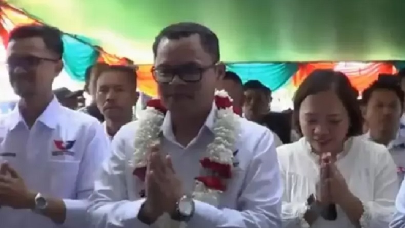 Bacaleg Partai Perindo Arnod Sihite Maju DPR dari Kampung Halaman, Ini Harapan Warga