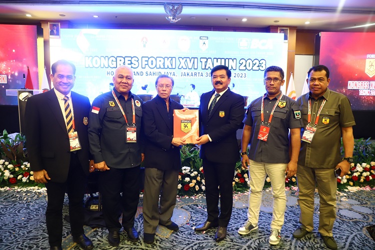 Hadi Tjahjanto Dikukuhkan Jadi Ketua Umum FORKI 2023-2027