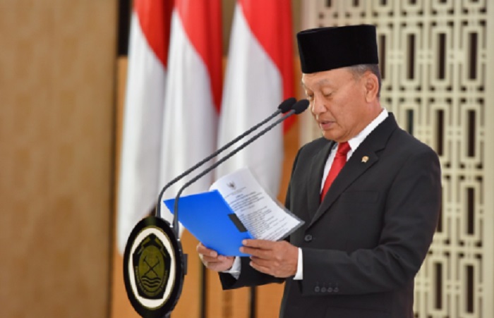 Menteri ESDM Lantik Purnawirawan Jenderal TNI Jadi Irjen, Ini Pesannya