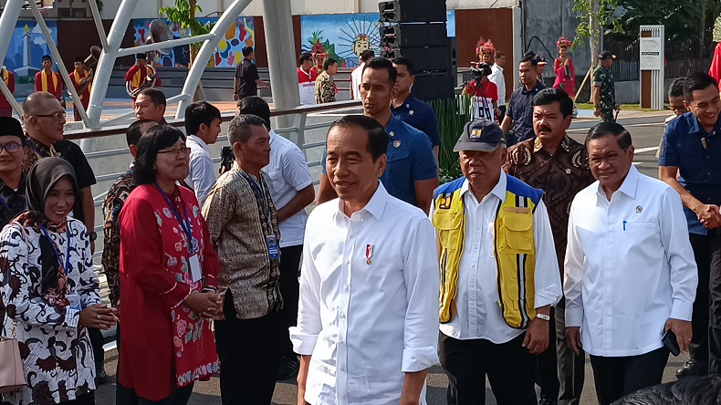 Jokowi Bersyukur Proyek Sodetan Ciliwung Rampung usai 11 Tahun Tak Kelar