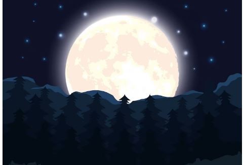 Doa Melihat Bulan Purnama Sesuai Sunnah, Dibaca Malam Ini saat Strawberry Moon