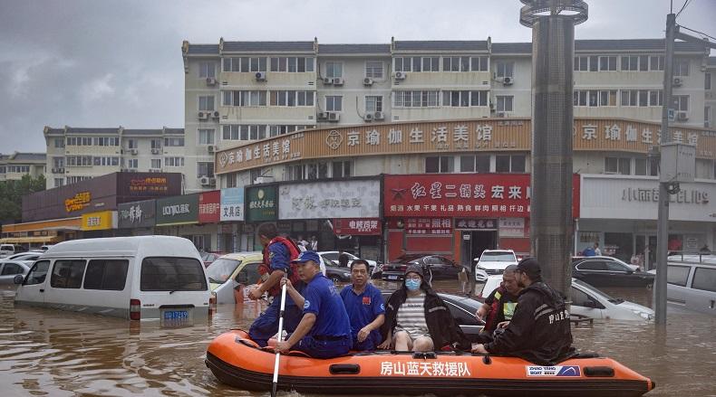 China Masih Dikepung Banjir, 33 Orang Tewas dan 18 Hilang