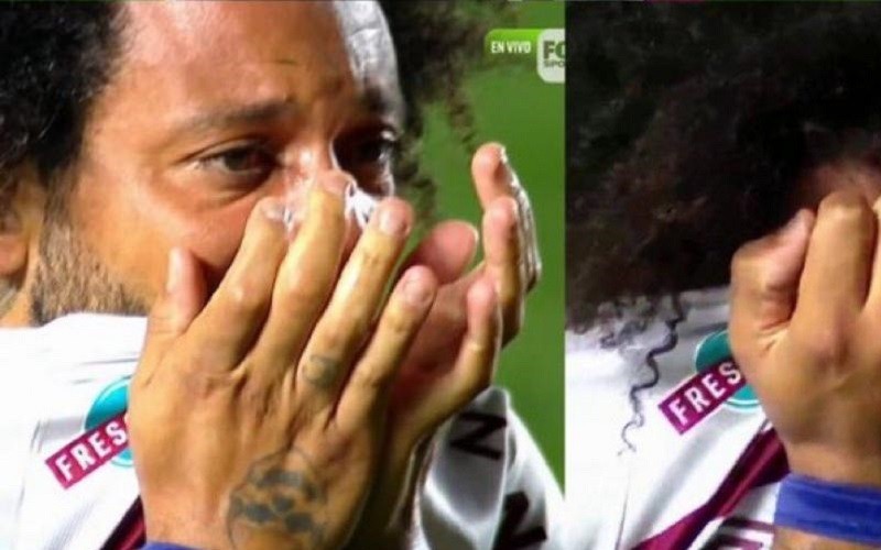 Marcelo Nangis Usai Tak Sengaja Buat Lawan Cedera Parah