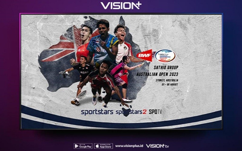 Nonton BWF Australian Open 2023 Live di Vision+, Ini Daftar Perwakilan Indonesia yang Bertanding