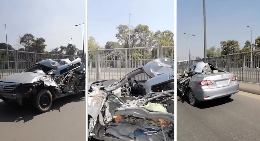 Viral Mobil Ringsek Masih Bisa Dikendarai, Netizen: Salah Satu Anggota Transformer