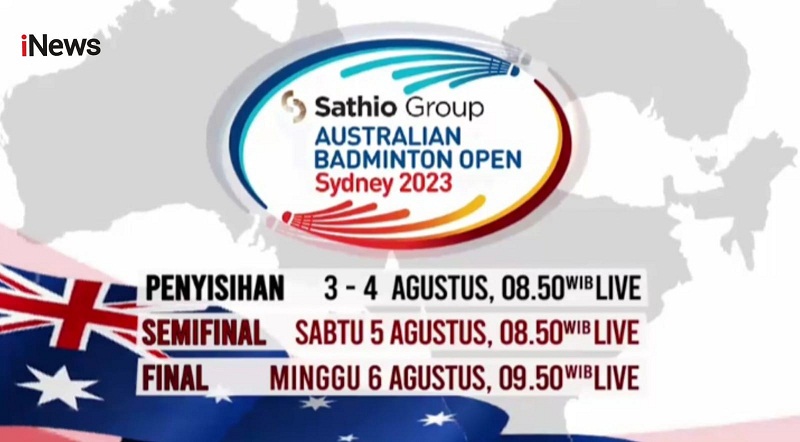 13 Wakil Indonesia Beraksi di 16 Besar Australian Open 2023 Hari Ini, Live iNews