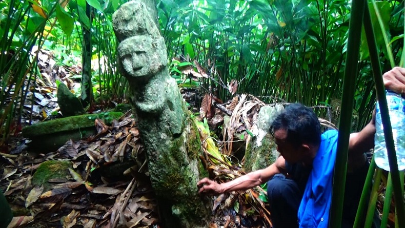 Nisel Gempar, Batu Bersejarah Diduga Peninggalan Nenek Moyang Ditemukan di Lahan Warga